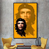 POSTER CHE GUEVARA JAUNE ICONIQUE