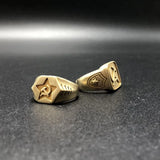 BAGUE FAUCILLE MARTEAU ETOILE ROUGE CCCP