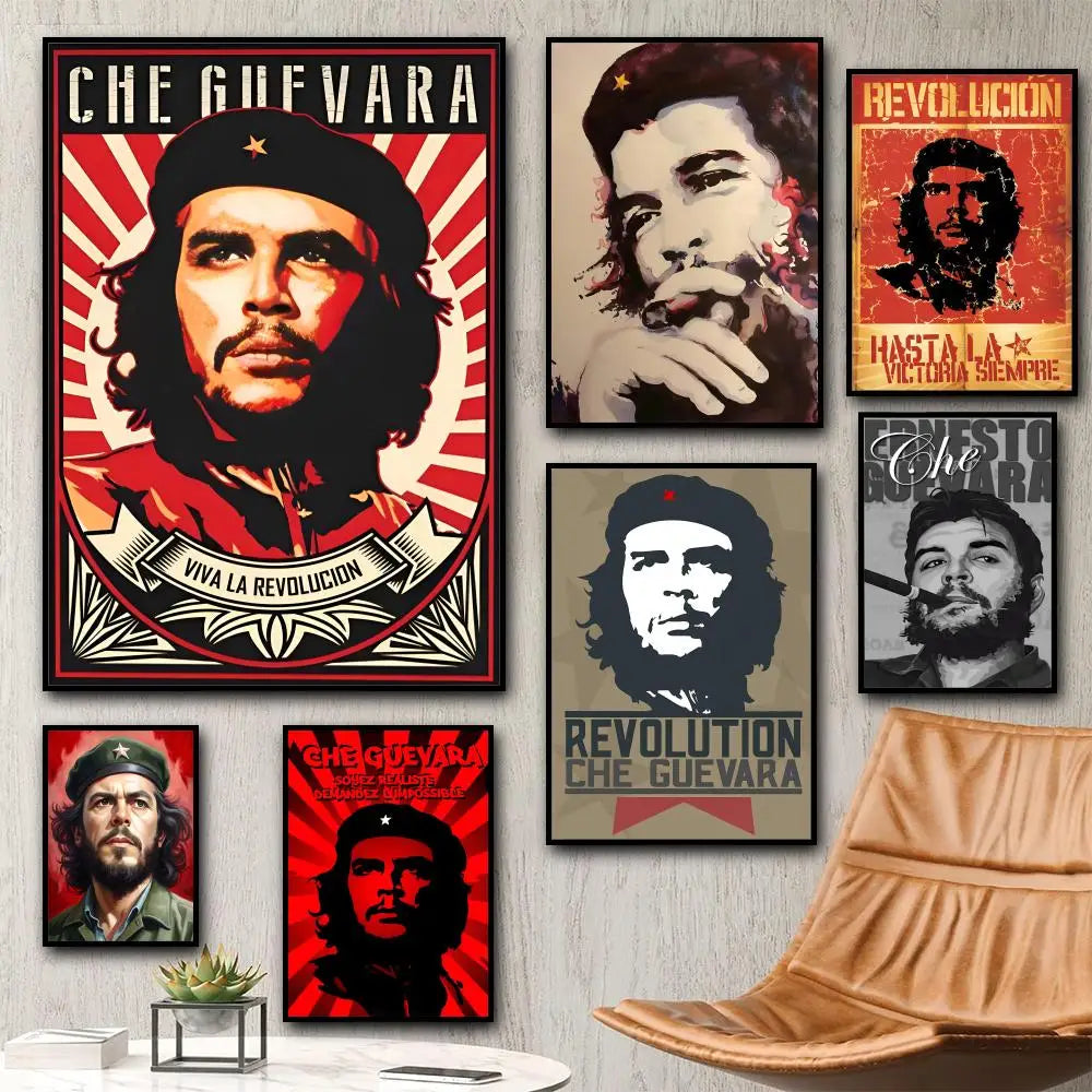 AFFICHE CHE GUEVARA MOSAÏQUE PHOTOS HISTORIQUES | CU & Communist Universe