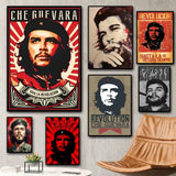 AFFICHE CHE GUEVARA PEINTURE RÉALISTE REGARD