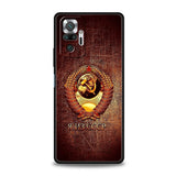 HOESJE CCCP OFFICIEEL EMBLEEM KLEUR REDMI