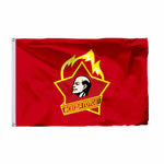 DRAPEAU COMMUNISTE PIONNIER SOVIÉTIQUE ROUGE