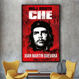 POSTER CHE GUEVARA "MŮJ BRATR" ROUGE ET NOIR