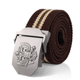 CEINTURE TOILE AIGLE IMPÉRIAL RUSSE 20 COLORIS