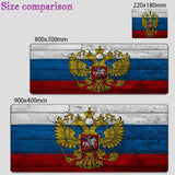 BUREAUMAT RUSLAND VLAG DRIEKLEUR KEIZERLIJKE ADELAAR XXL